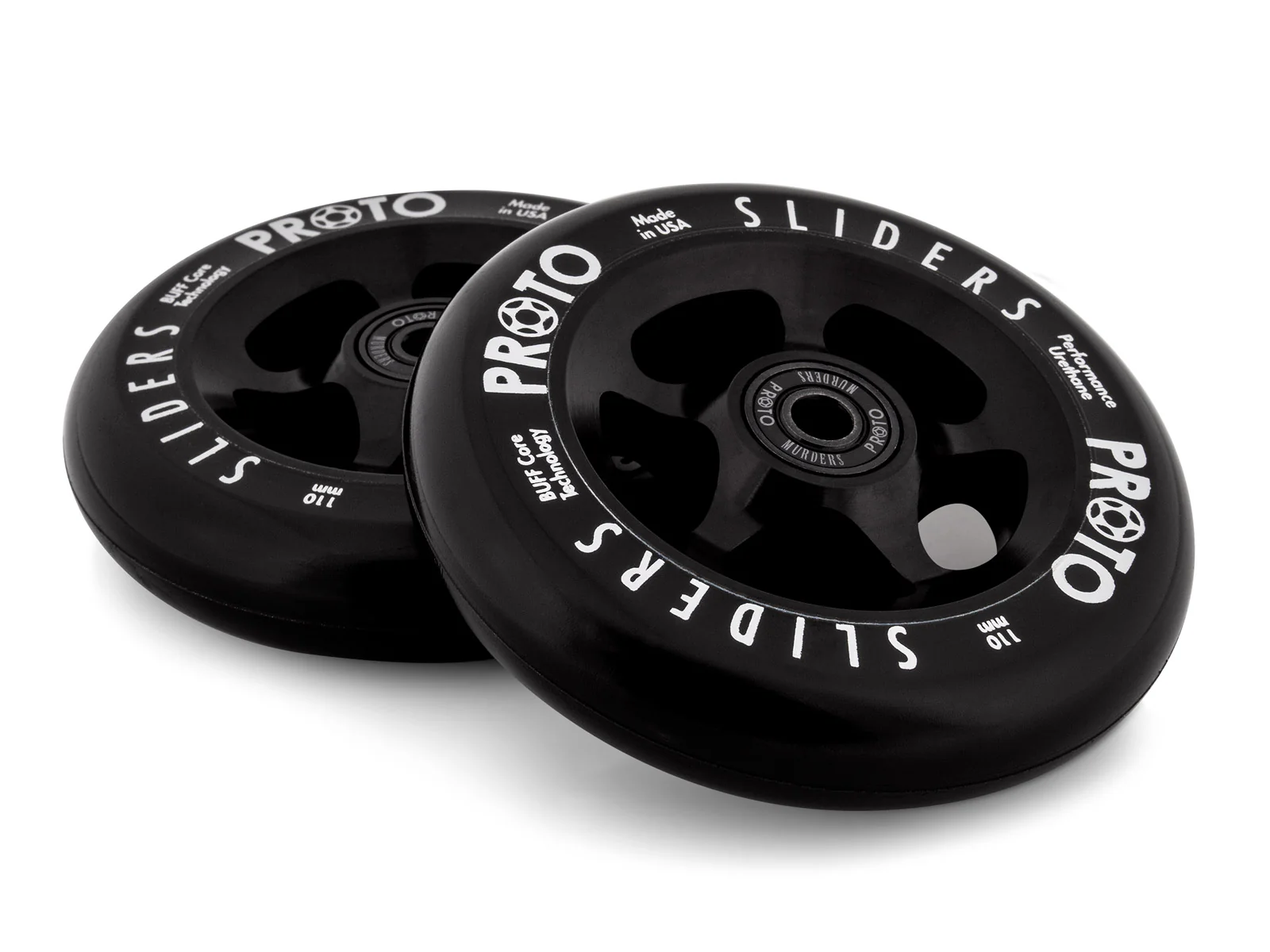 1449-proto-classic-sliders-wheels-110mm-black-on-black-pair-2.webp Proto Classic Sliders Wheels 110mm - Black on Black (Pair)