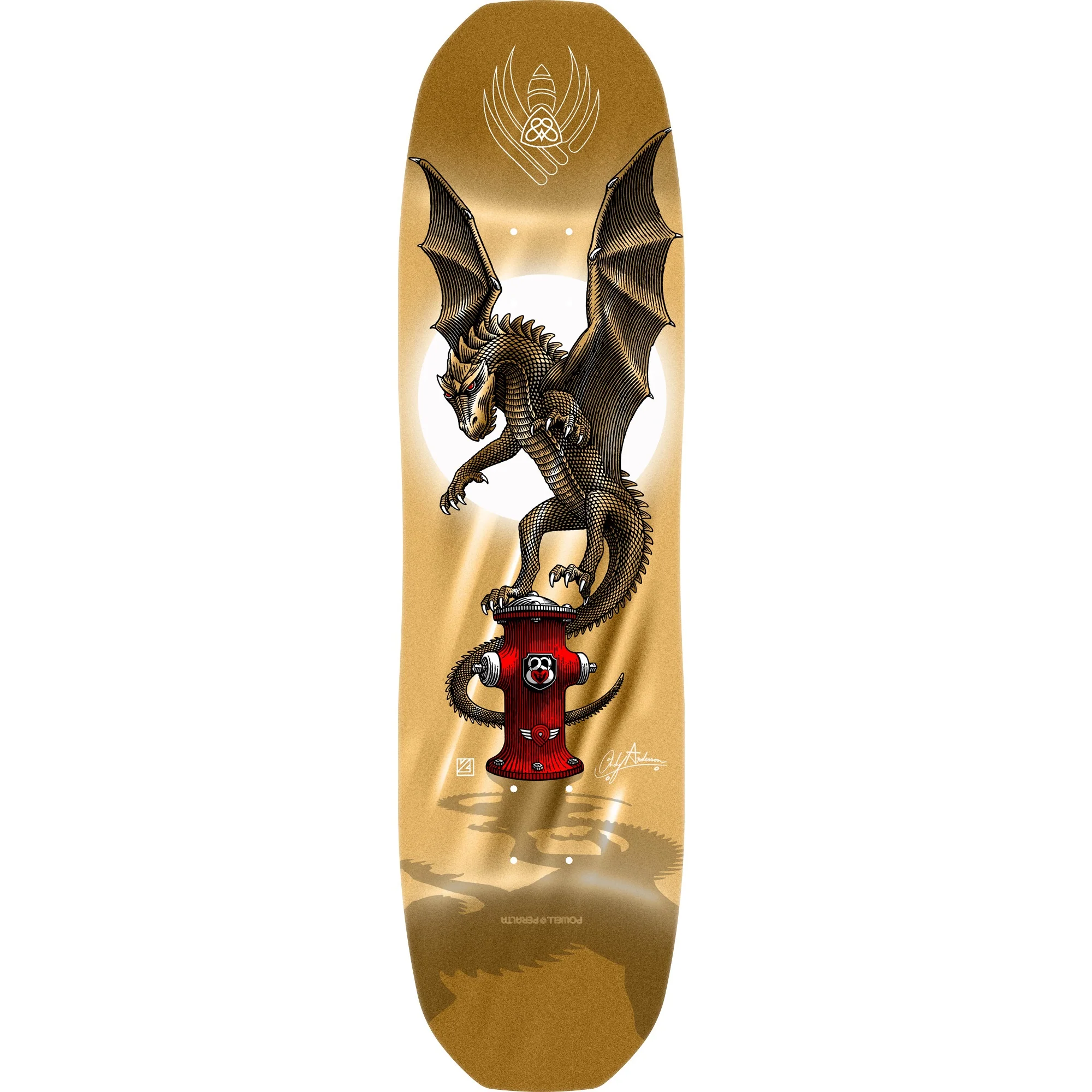 21-powell-peralta-pro-andy-anderson-hydrant-flight-deck-311-8.4-gold-foil-1.webp Powell Peralta Pro Andy Anderson Hydrant Flight Deck 311 - 8.4″ Gold Foil