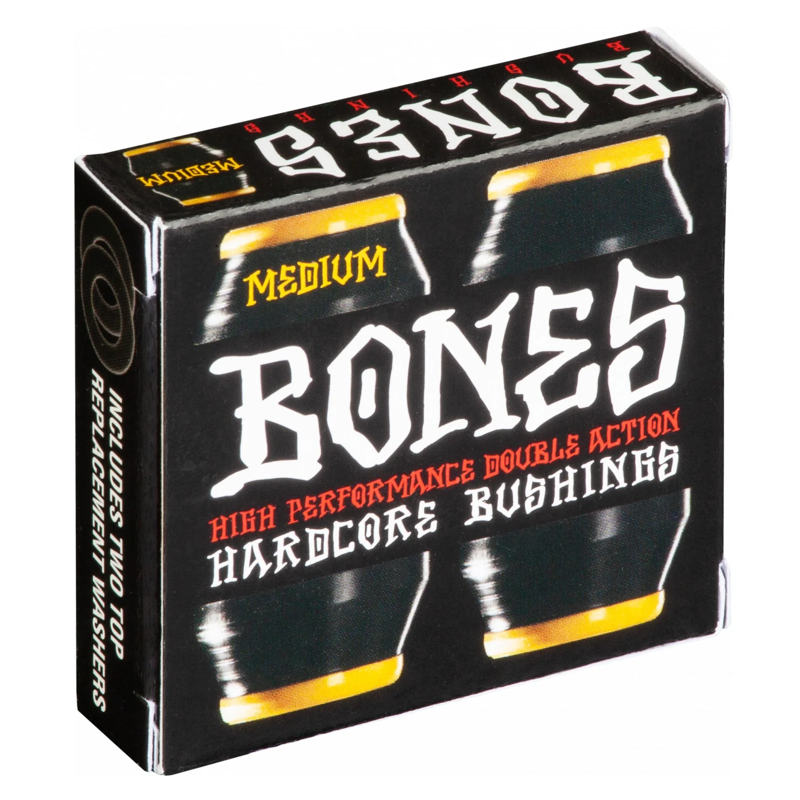 425-bones-hardcore-medium-bushings-91a-black-yellow-set-of-4-1.webp Bones Hardcore Medium Bushings 91a - Black/Yellow (Set of 4)