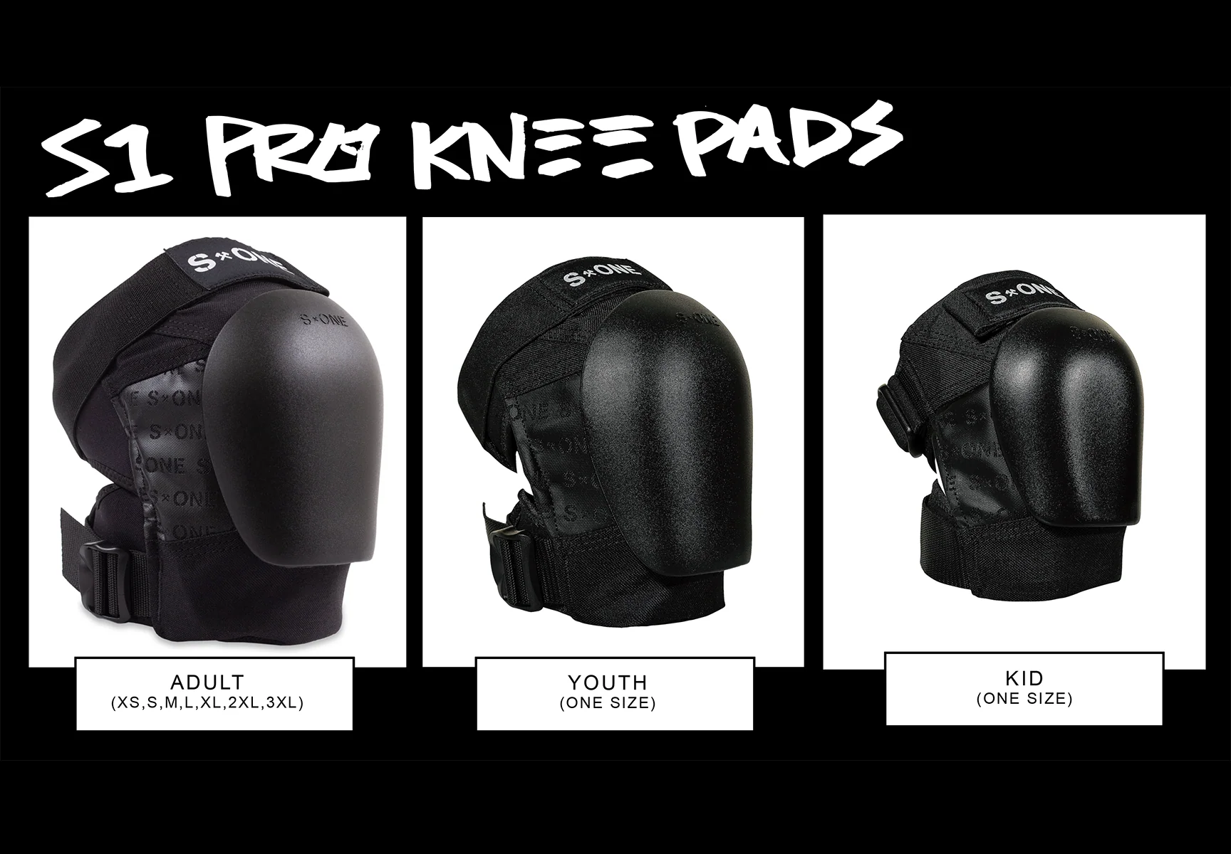 4301-s1-kid-pro-knee-pad-black-5.webp S1 Kid Pro Knee Pad - Black
