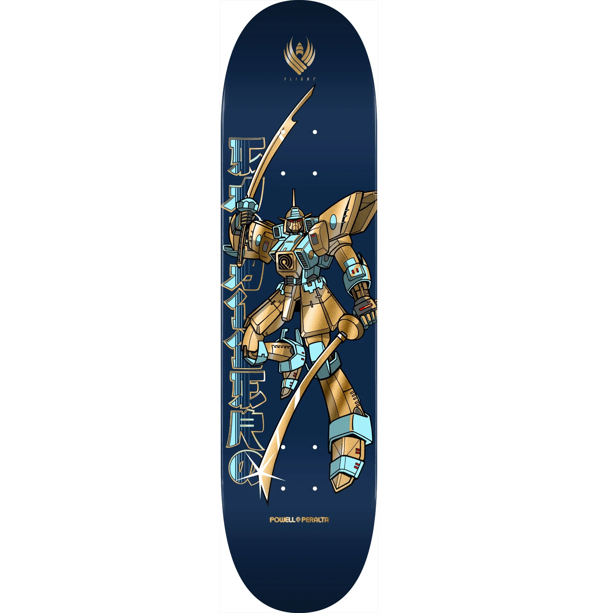 4786-powell-peralta-steve-caballero-gundam-flight-deck-8.5-blue-gold-foil-1.webp Powell Peralta Steve Caballero Gundam Flight Deck - 8.5″ Blue/Gold Foil