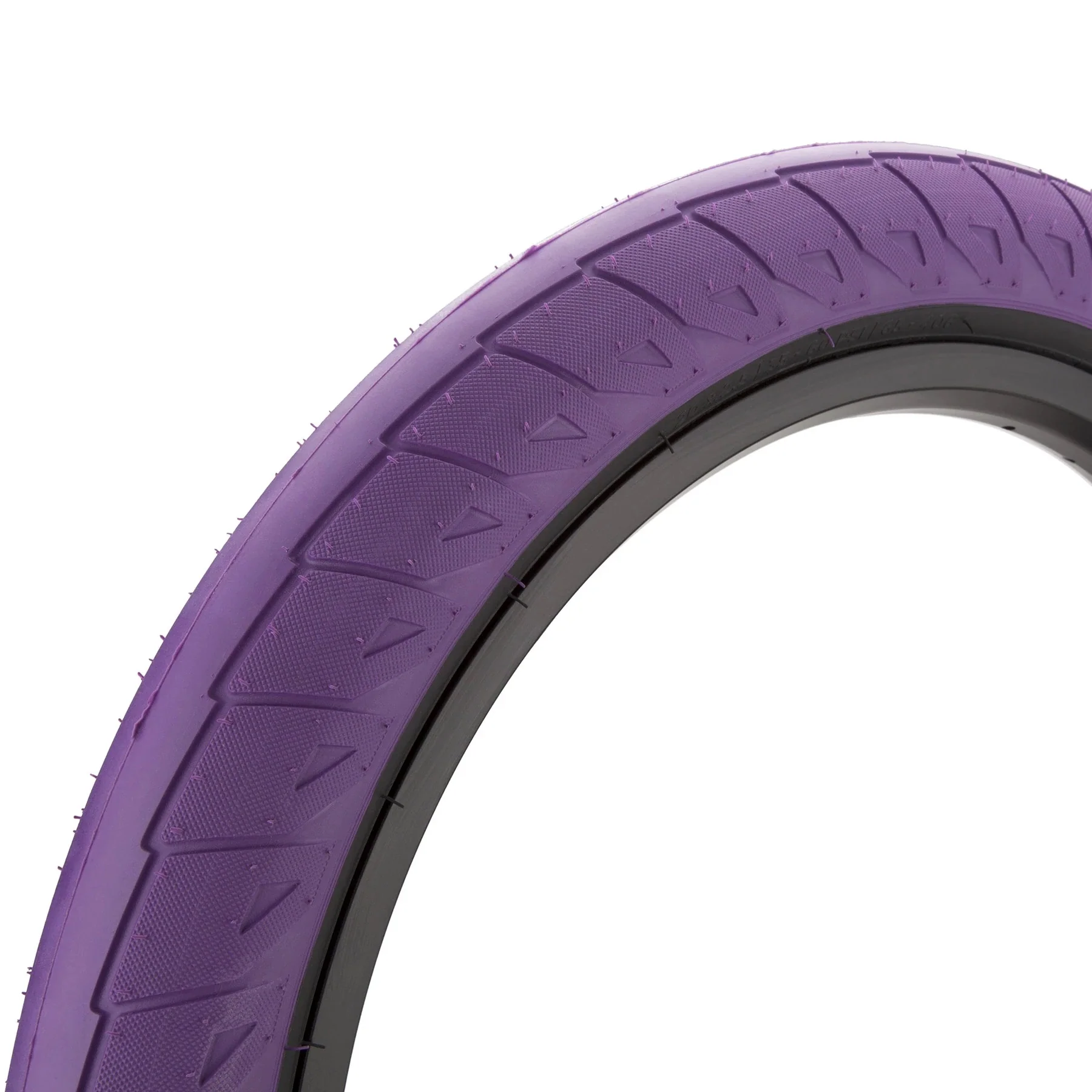 5163-cinema-bmx-williams-tire-2.5-purple-black-wall-1.webp Cinema BMX Williams Tire 2.5″ - Purple/Black Wall