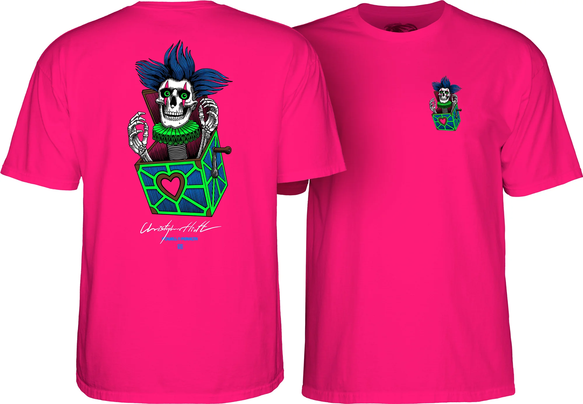 5565-powell-peralta-chris-hiett-skull-t-shirt-hot-pink-1.webp Powell Peralta Chris Hiett Skull T-shirt - Hot Pink