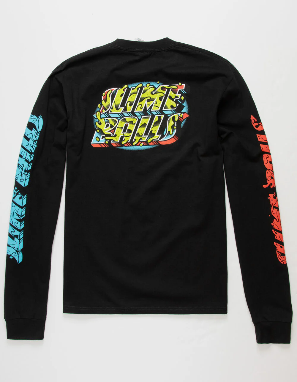 6043-slime-balls-greetings-from-sb-long-sleeve-mens-t-shirt-black-2.webp Slime Balls Greetings from SB Long Sleeve Mens T-Shirt - Black