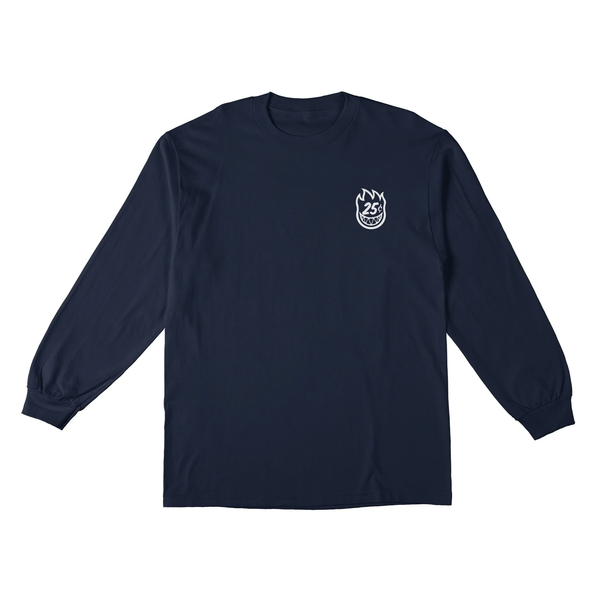 6303-spitfire-x-qs-quarter-classic-long-sleeve-tee-navy-white-1.webp Spitfire X QS Quarter Classic Long Sleeve Tee - Navy/White