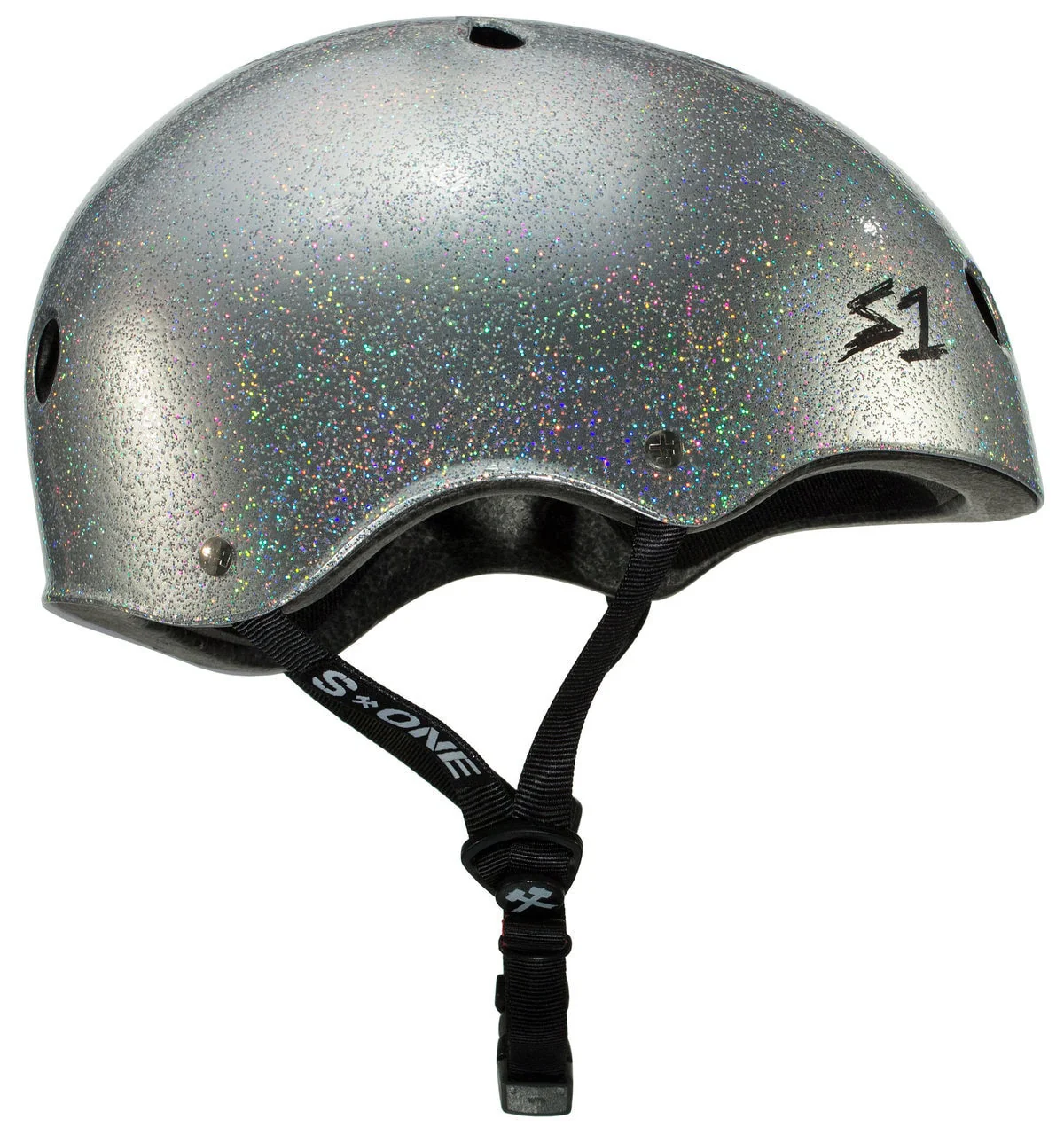 6390-s1-mega-lifer-helmet-silver-gloss-glitter-2.webp S1 Mega Lifer Helmet - Silver Gloss Glitter