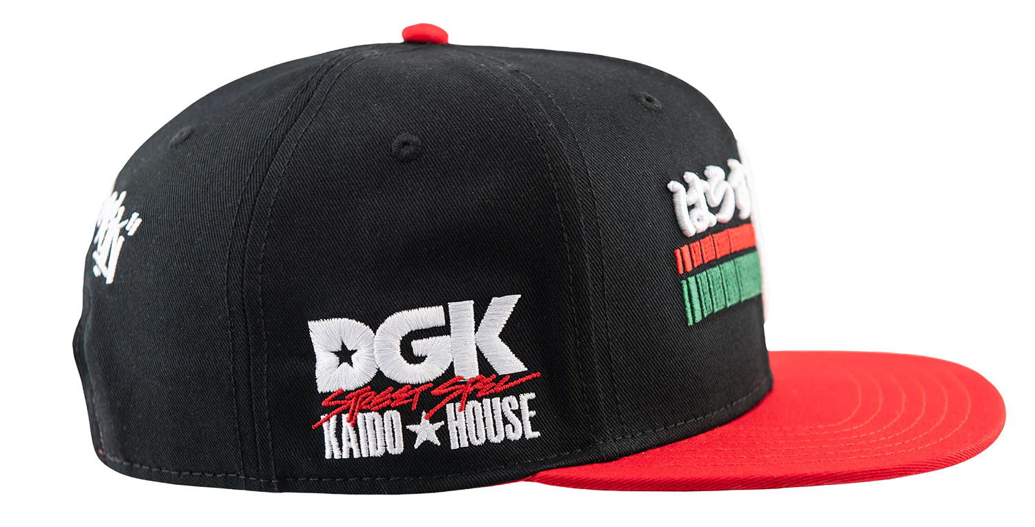 6514-dgk-x-kaido-house-raceway-snapback-hat-black-2.webp DGK x Kaido House Raceway Snapback Hat - Black