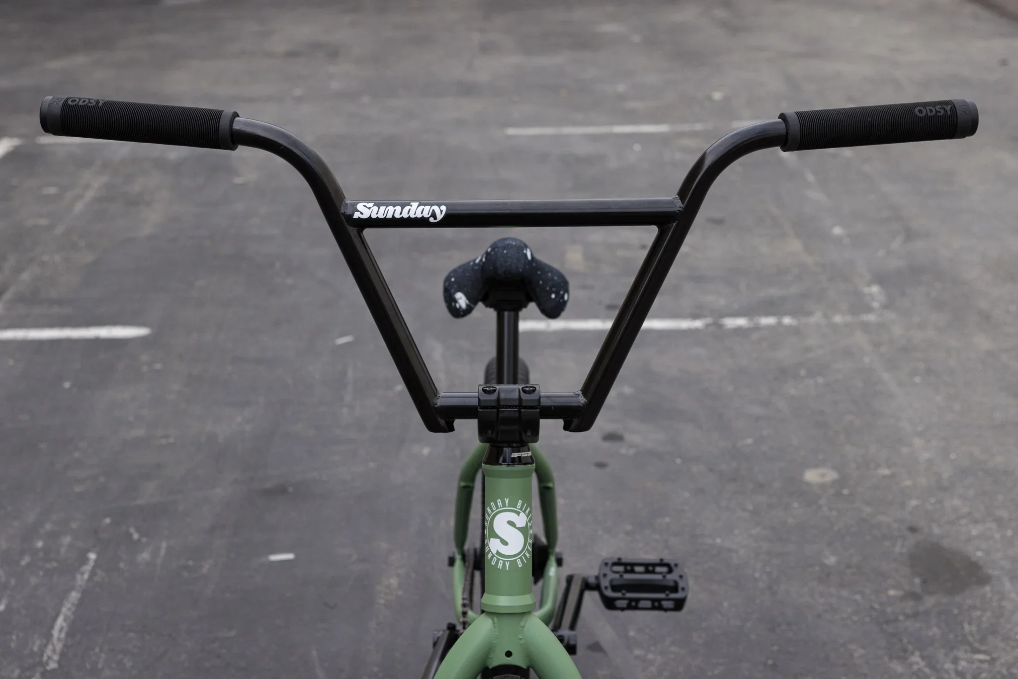 Sunday Forecaster (FC) Brett Silva Signature 20.75″ Complete BMX Bike - Matte Sage Green