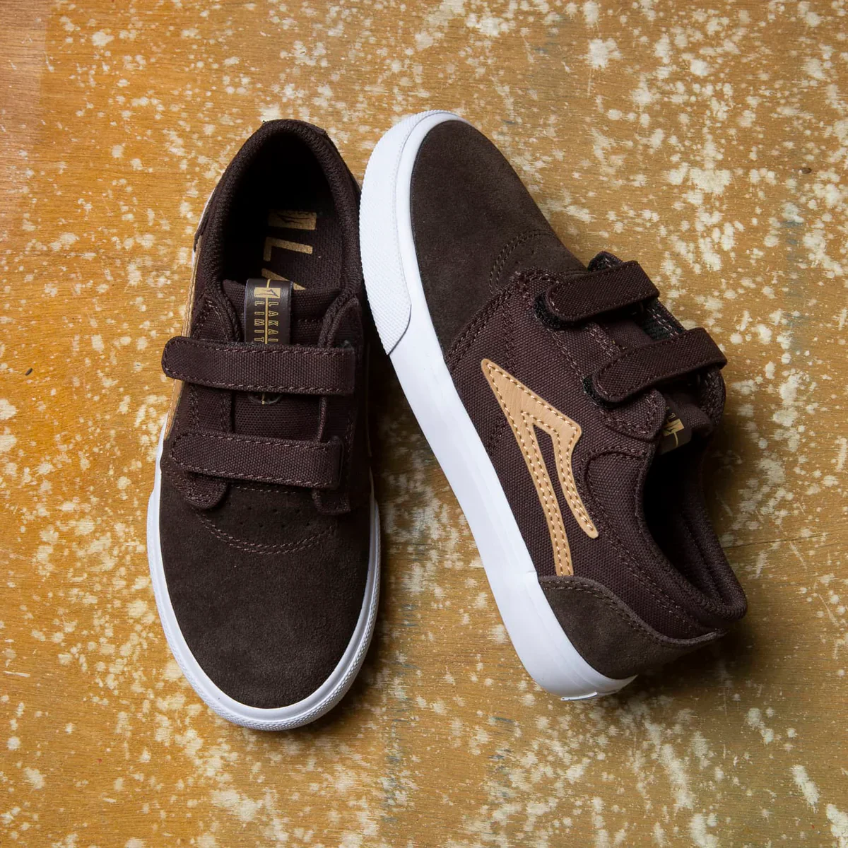 Lakai Shoes Griffin Kids - Chocolate Suede