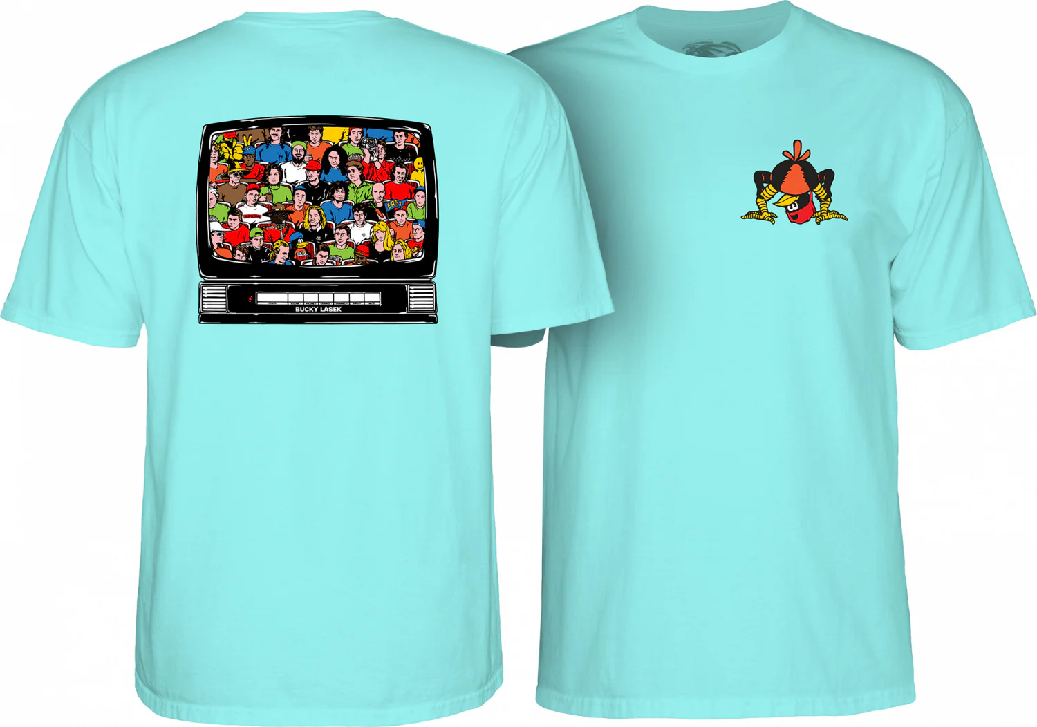 7048-powell-peralta-bucky-lasek-stadium-t-shirt-celadon-1.webp Powell Peralta Bucky Lasek Stadium T-Shirt - Celadon