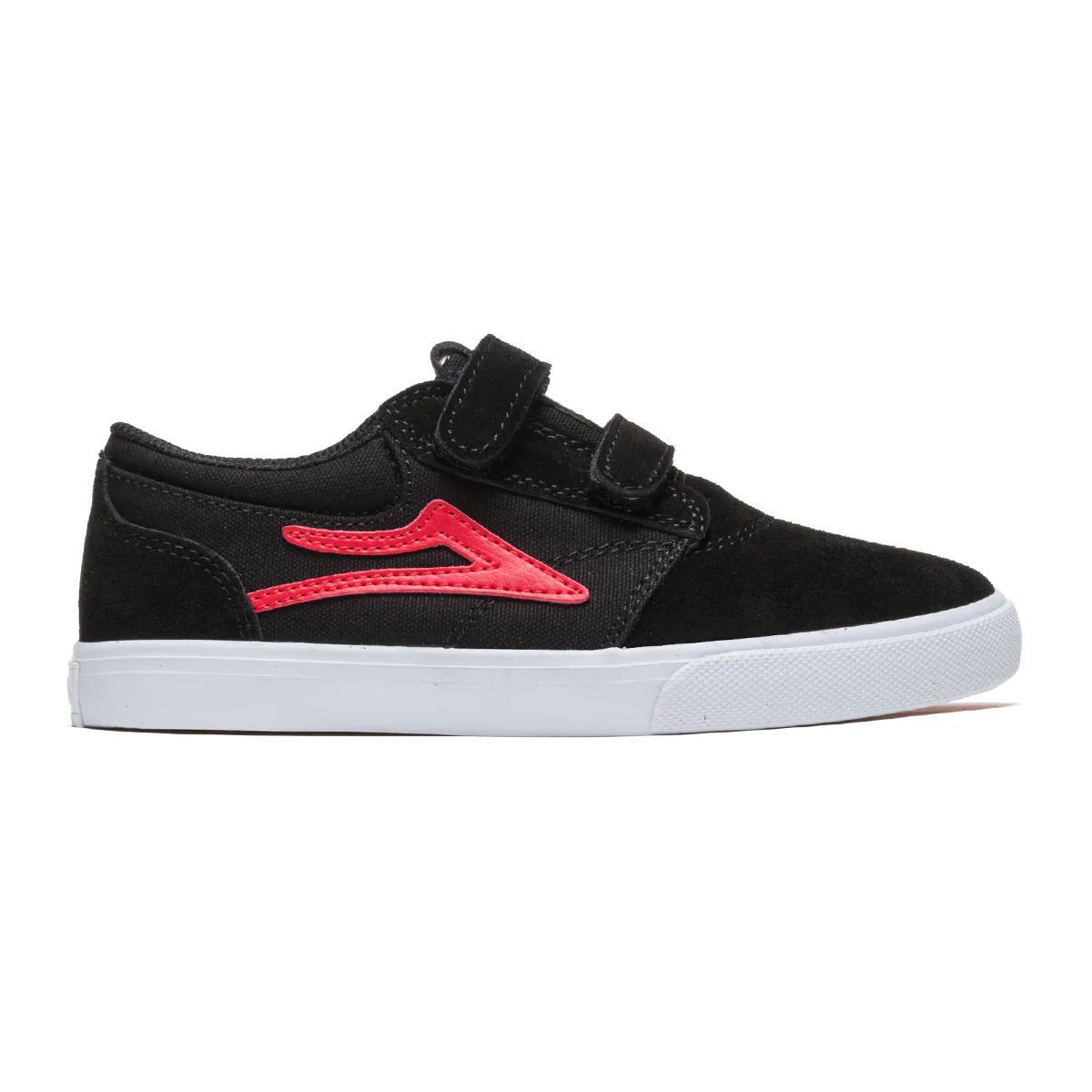 7075-lakai-shoes-griffin-kids-vs-black-flame-suede-1.webp Lakai Shoes Griffin Kids VS - Black/Flame Suede