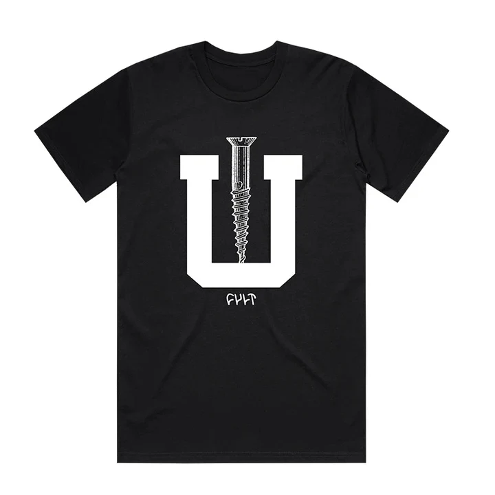 7232-cult-bmx-screw-u-tee-black-1.webp Cult BMX Screw U Tee - Black