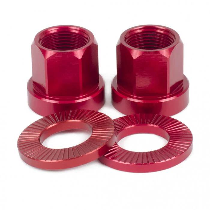 7290-shadow-conspiracy-featherweight-alloy-axle-nuts-14mm-crimson-red-1.webp Shadow Conspiracy Featherweight Alloy Axle Nuts 14mm - Crimson Red