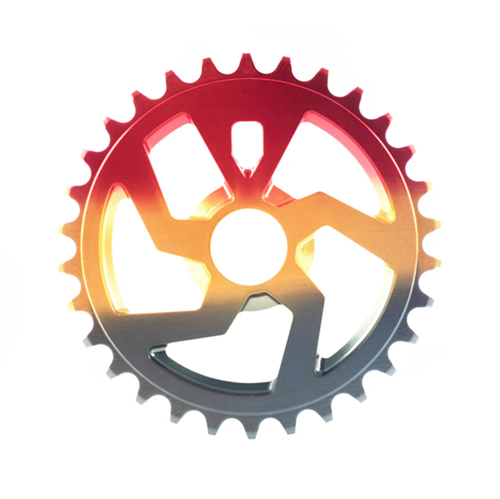 7724-cult-bmx-nwo-sprocket-28t-rasta-1.webp Cult BMX NWO Sprocket 28T - Rasta