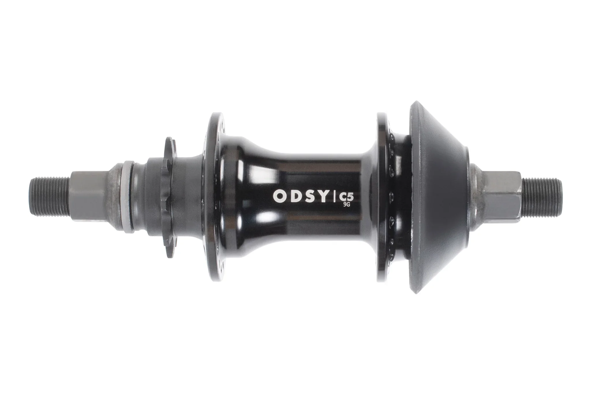 7790-odyssey-c5-cassette-hub-anodized-black-1.webp Odyssey C5 Cassette Hub - Anodized Black