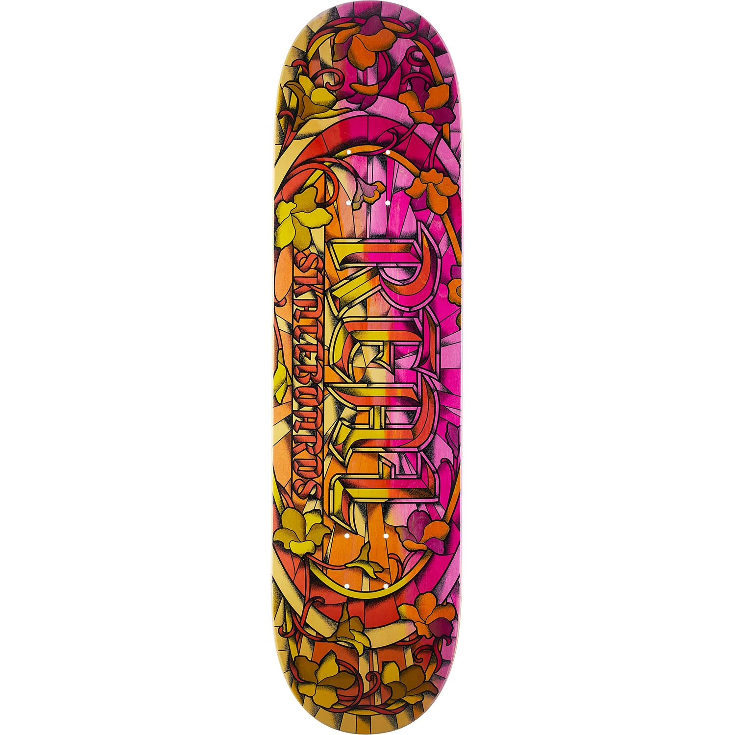 Real Chromatic Cathedral Skateboard Deck - 8.06″ TF