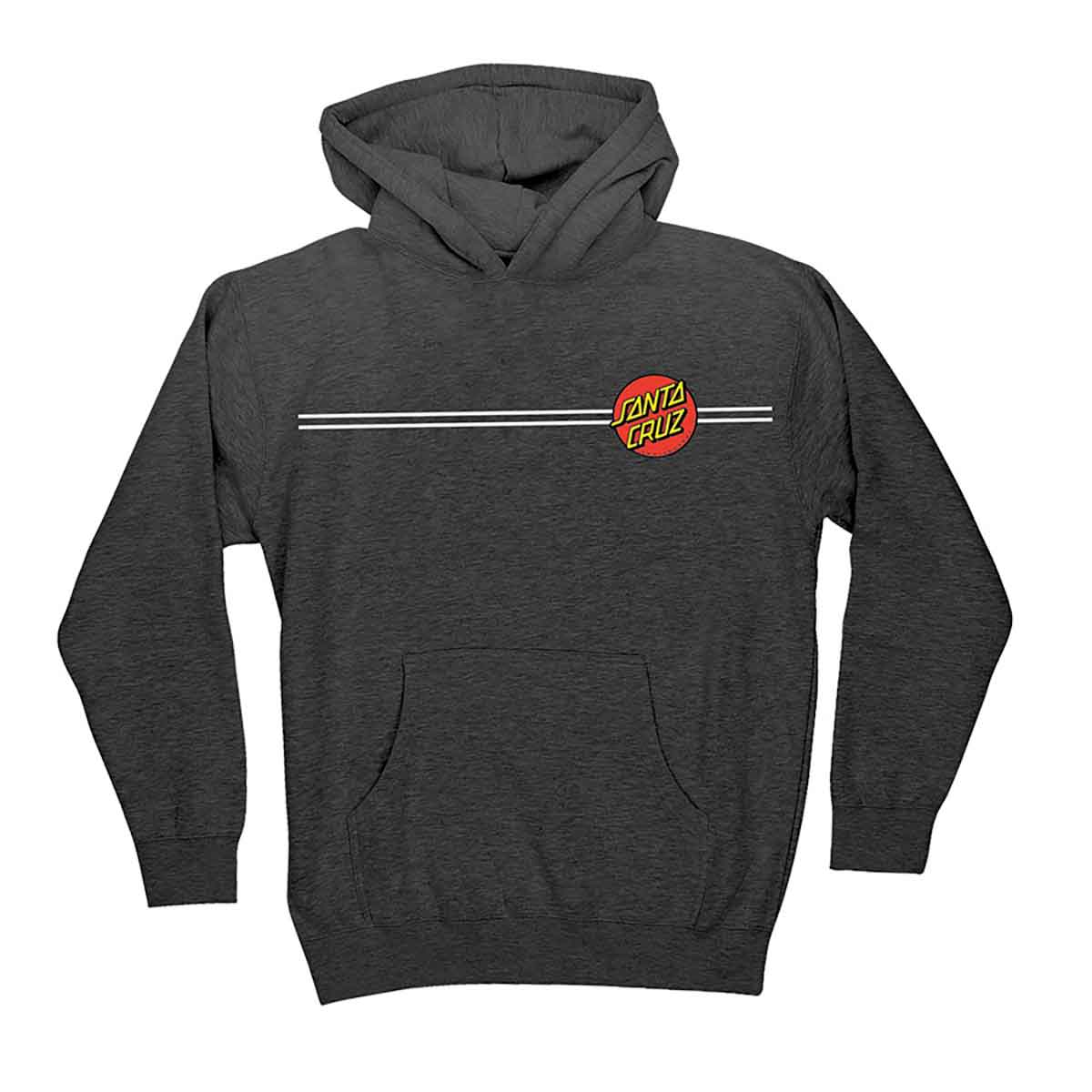 8481-santa-cruz-classic-dot-pullover-hooded-youth-sweatshirt-charcoal-heather-2.jpg Santa Cruz Classic Dot Pullover Hooded Youth Sweatshirt - Charcoal Heather
