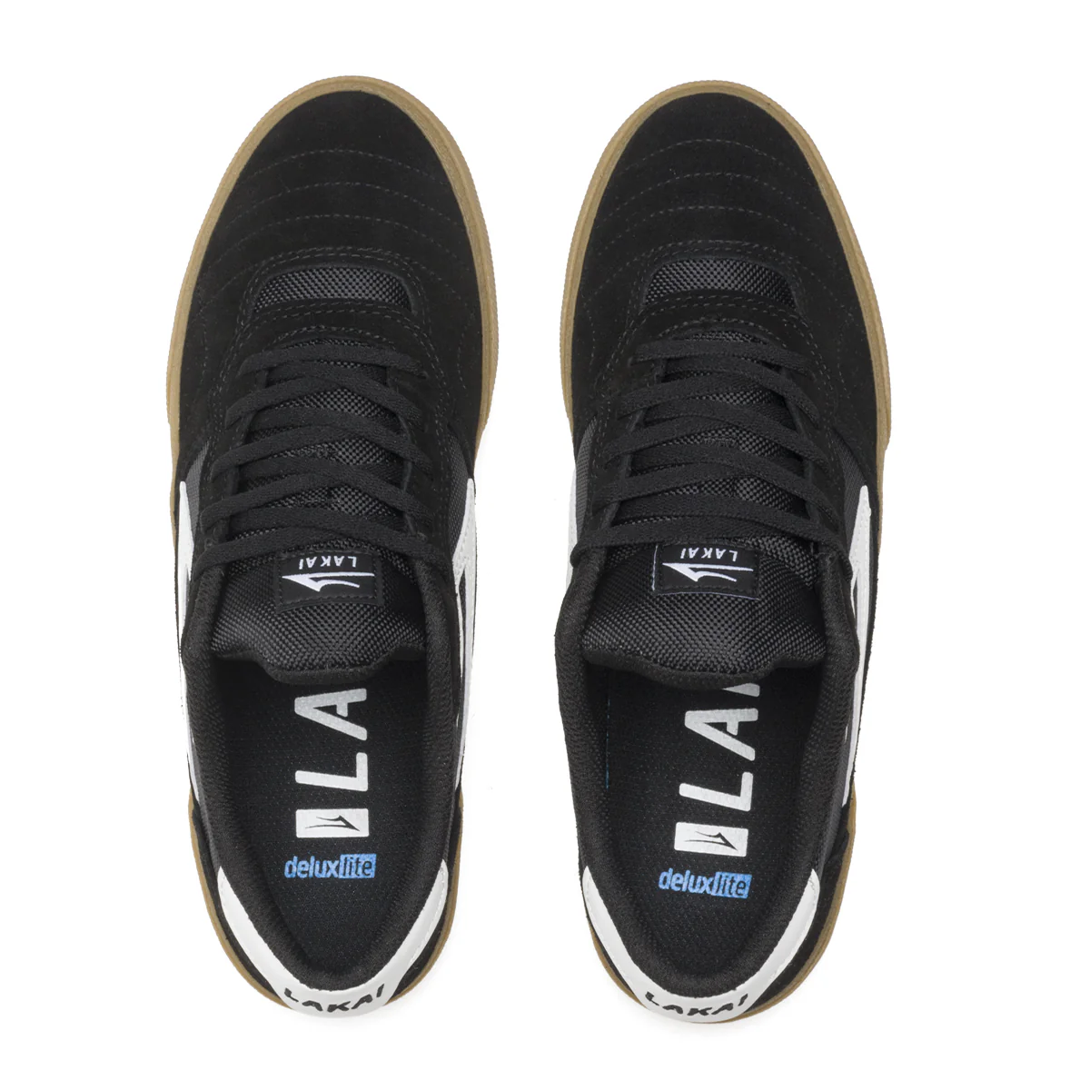 947-lakai-shoes-cambridge-black-gum-suede-3.webp Lakai Shoes Cambridge - Black/Gum Suede